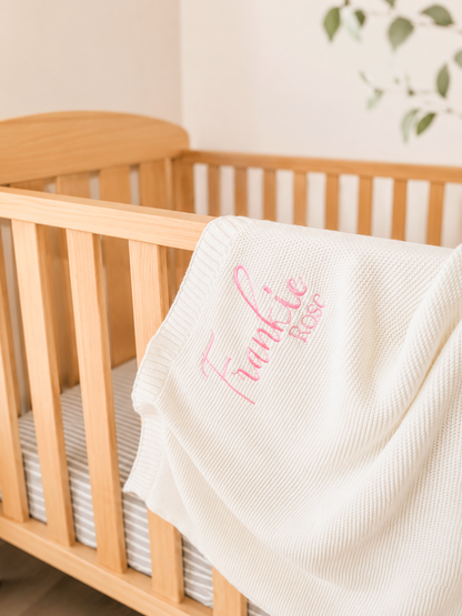 Baby  Blanket - Cream