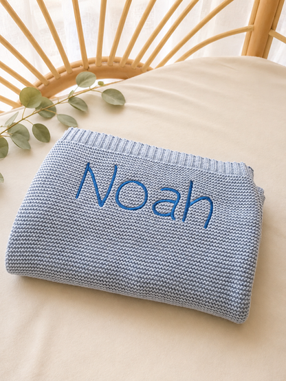 Baby  Blanket - Blue