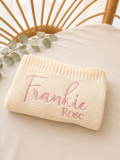 Baby  Blanket - Cream