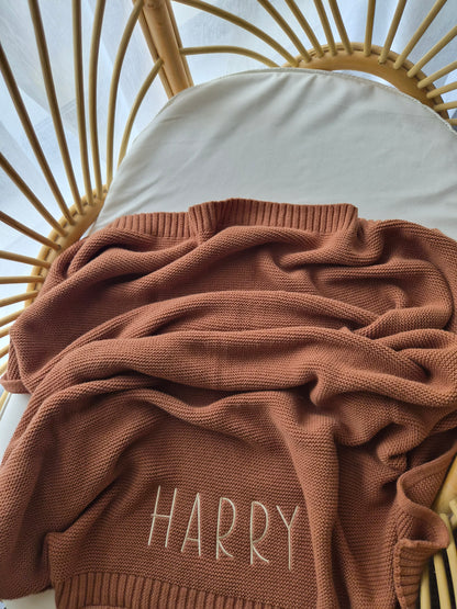 Baby  Blanket - Brown