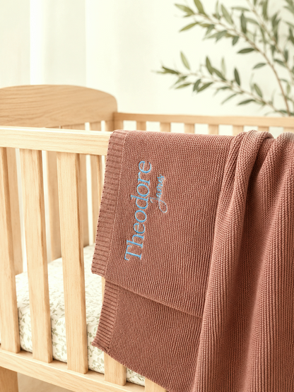 Baby  Blanket - Brown